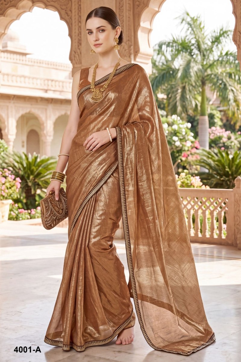 Rama Vol 4 By Vallabhi Brasso Printed Saree 